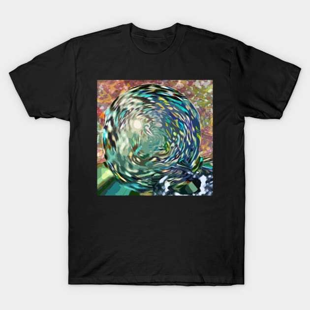 Faceless Space T-Shirt by AndrewMarkovits